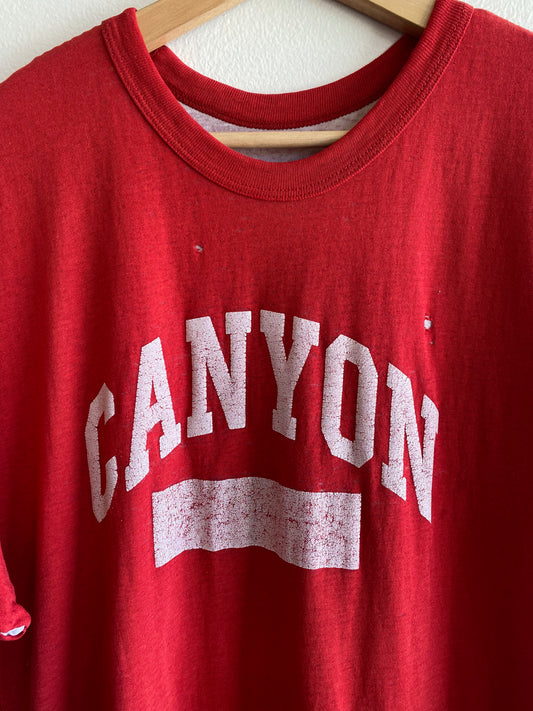 Vintage 1970’s “Canyon” Reversible Gym T-Shirt - La Lovely Vintage