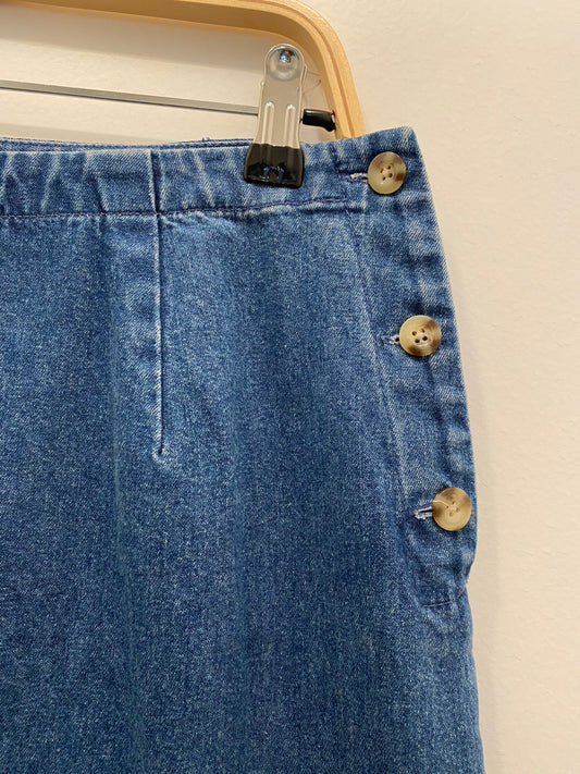 Vintage Eddie Bauer Side Button Skirt