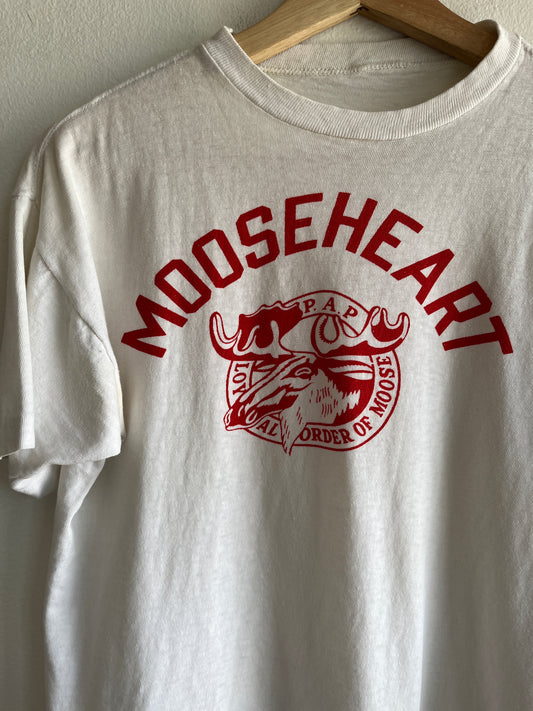 Vintage 1950’s “Mooseheart” T-Shirt - La Lovely Vintage