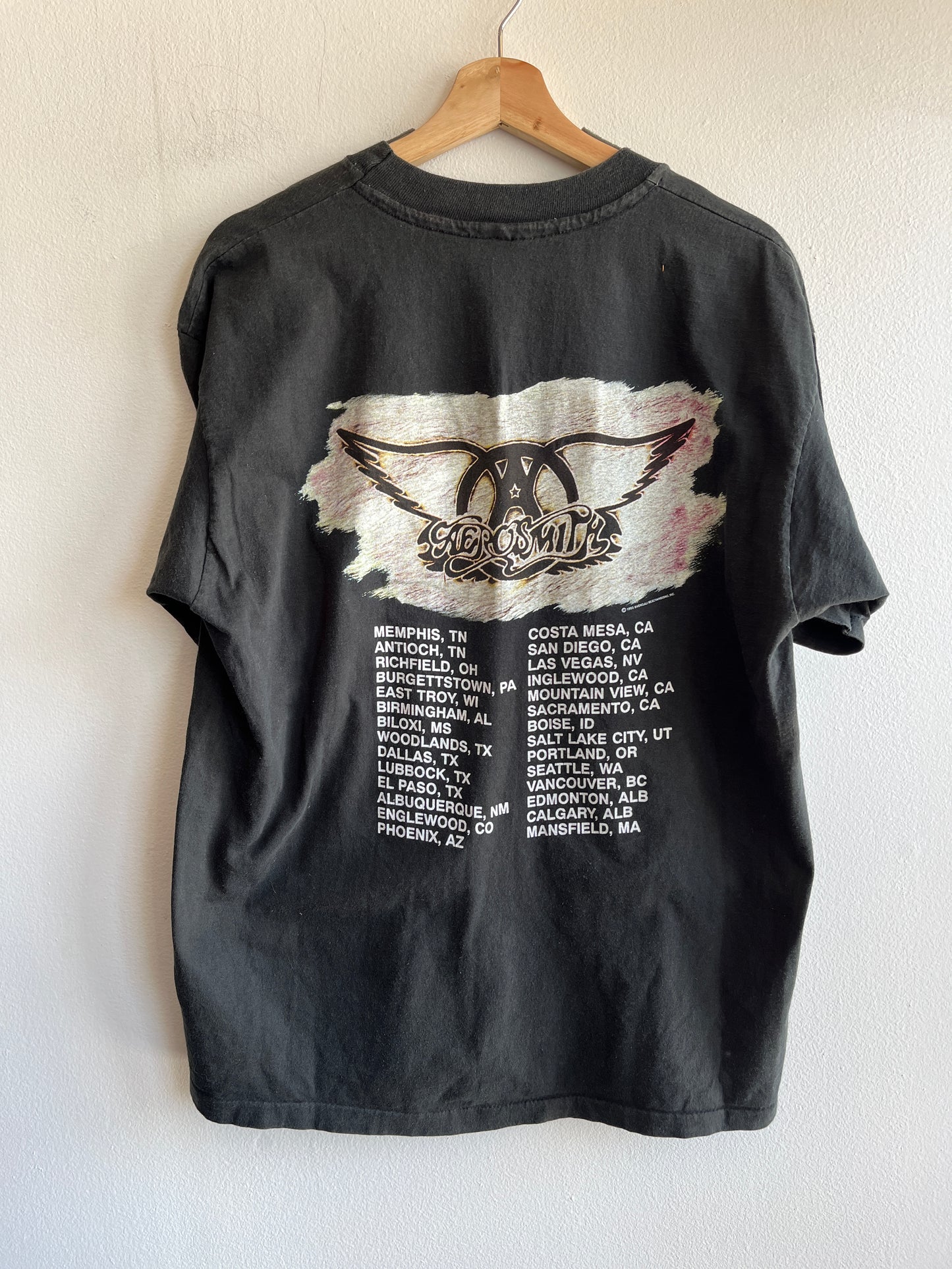 Vintage 1993 Aerosmith “Get a Grip” Tour T-Shirt - La Lovely Vintage