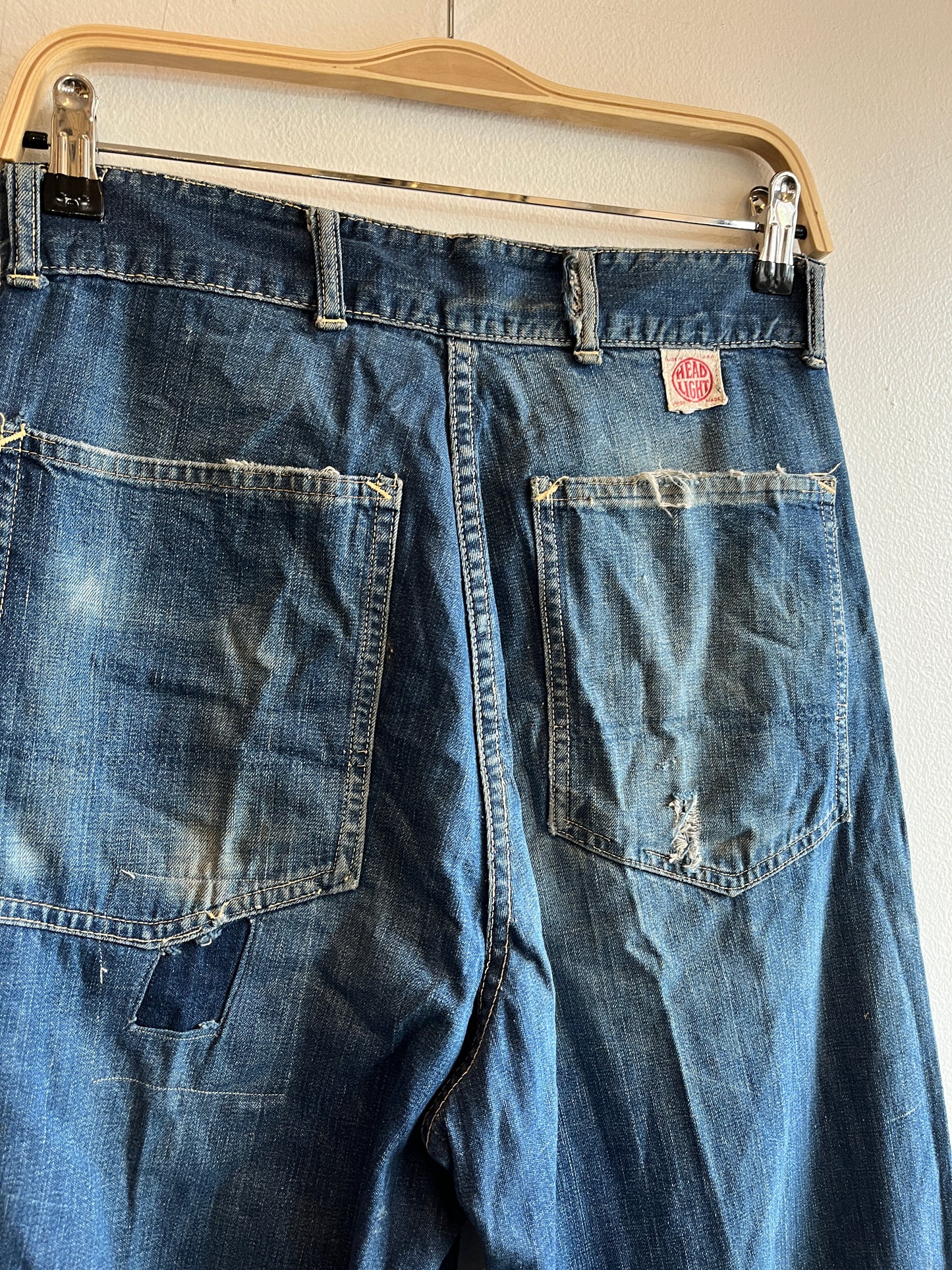 Vintage 1950’s Headlight “Headies” Denim Jeans - La Lovely Vintage