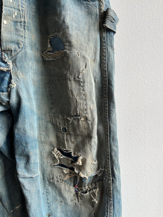 Vintage 1940’s Workmaster Selvedge Denim Overalls - La Lovely Vintage