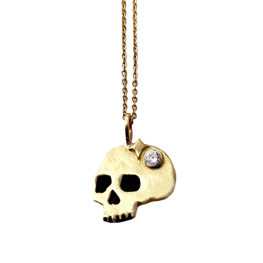 Therese Kuempel Jewelry - Skull Necklace