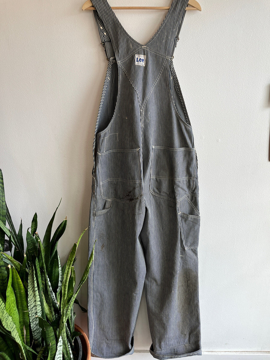 Vintage 1950's lee hickory stripe denim overalls – La Lovely Vintage