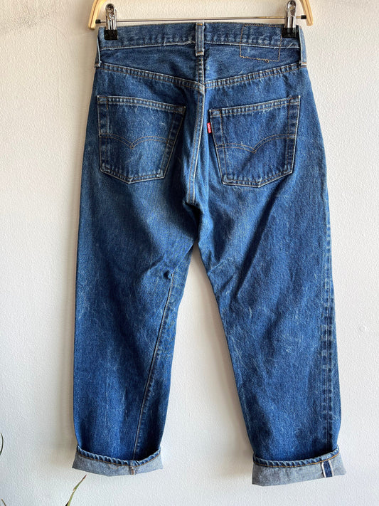 Vintage 1980’s levi’s 501 selvedge denim jeans - La Lovely Vintage