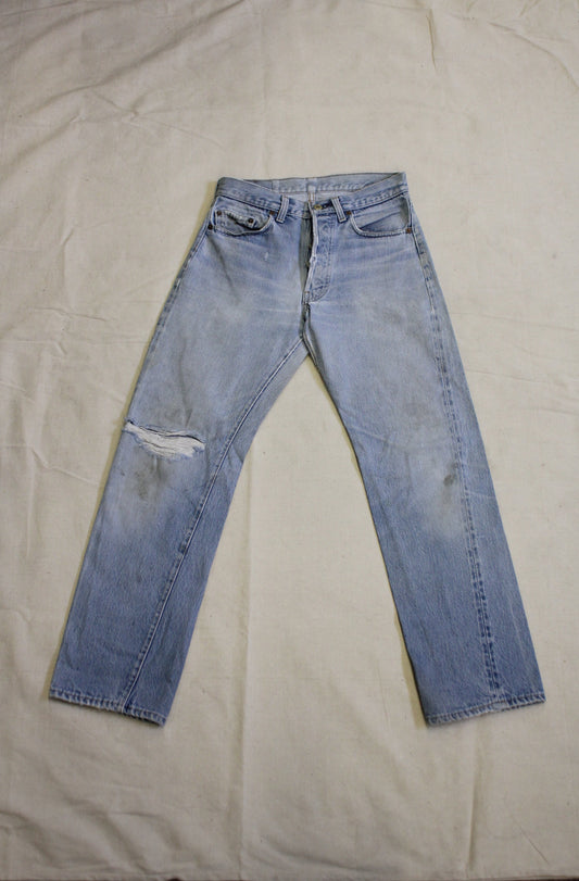 Vintage 1980's Levis 501 Selvedge Denim Jeans - La Lovely Vintage