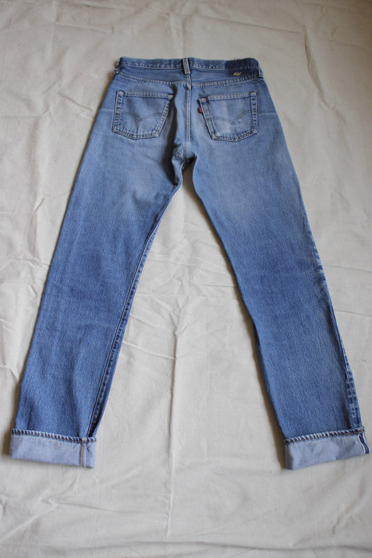 Vintage 1980's Levis 501 Selvedge Denim Jeans - La Lovely Vintage