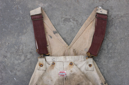 Vintage 1950's Carhartt Bib Overalls 34x28 - La Lovely Vintage