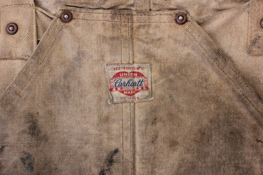 Vintage 1950's Carhartt Bib Overalls 32x28 - La Lovely Vintage