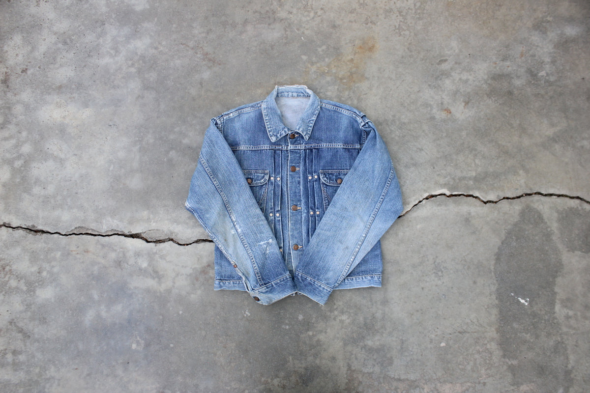Wrangler 75th Anniversary Blue Bell Denim Jacket _ Red by W Concept