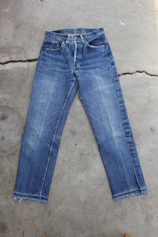 Vintage 1960s Levi's “Big E” 501 Denim Jeans - La Lovely Vintage