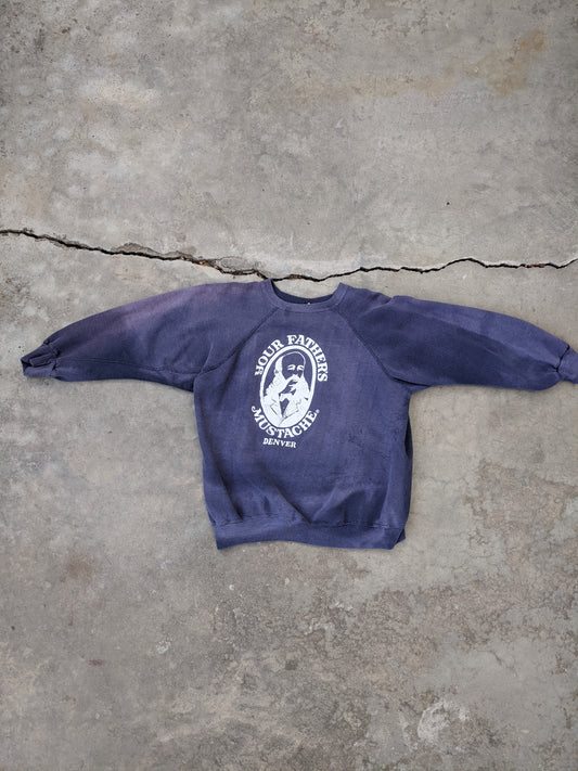 Vintage Faded 1970’s ”Your Father’s Mustache” Sweatshirt - La Lovely Vintage