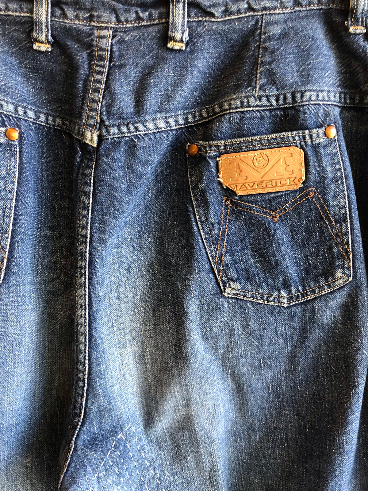 Vintage 1960’s Maverick by Blue Bell Denim Jeans - La Lovely Vintage