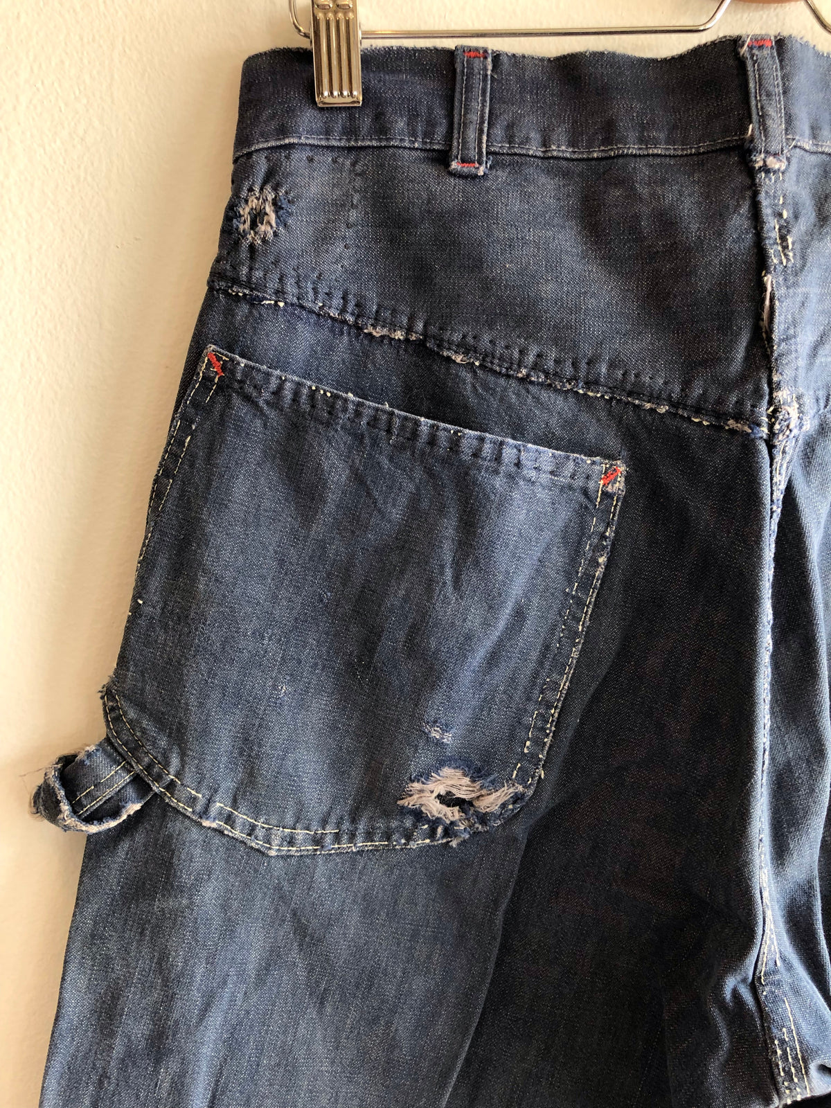 Vintage 1950/60’s Dark Denim PowrHouse Work Jeans - La Lovely Vintage
