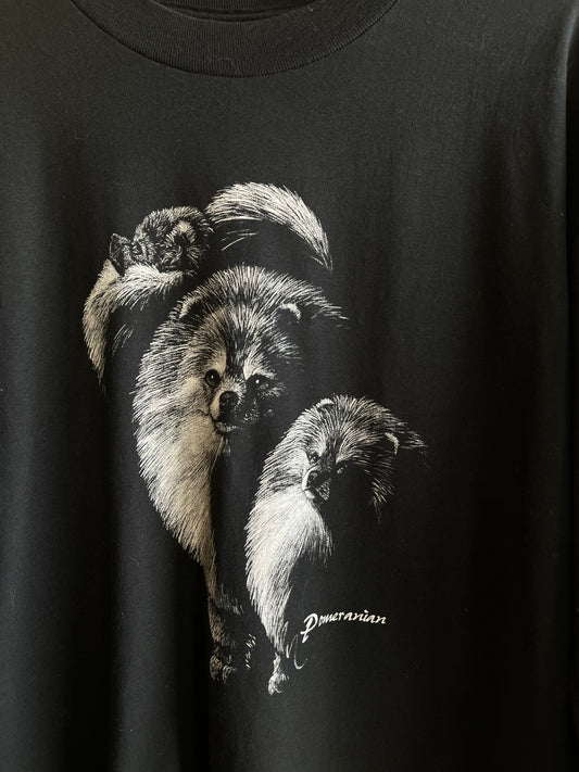 Vintage 1990’s Pomeranian Longsleeve T-Shirt - La Lovely Vintage
