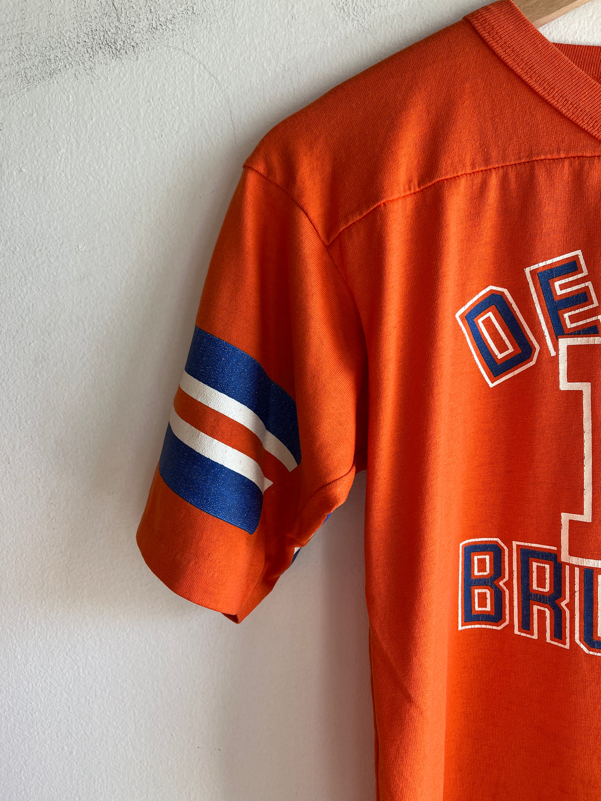Vintage 1970’s Denver Broncos Football Jersey T-Shirt - La Lovely Vintage