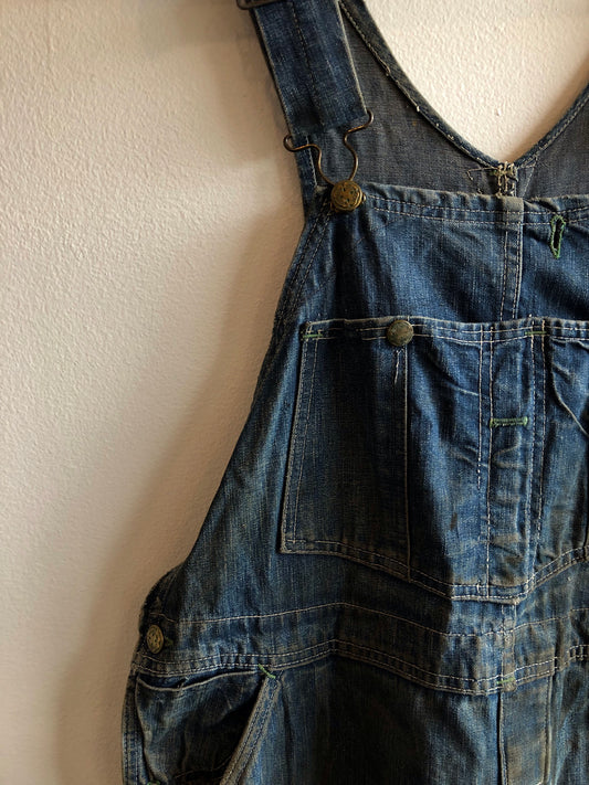 Vintage 1940/1950’s Osh Kosh “Vestbak” Selvedge Overalls - La Lovely Vintage