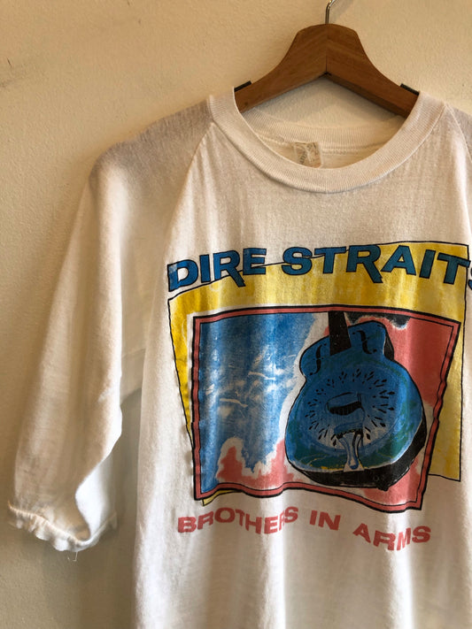 Vintage Dire Straights “Brothers In Arms” 1985 Tour T-Shirt - La Lovely Vintage