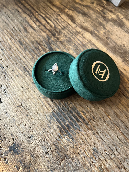 Moxie Maine - Sterling Ring - La Lovely Vintage