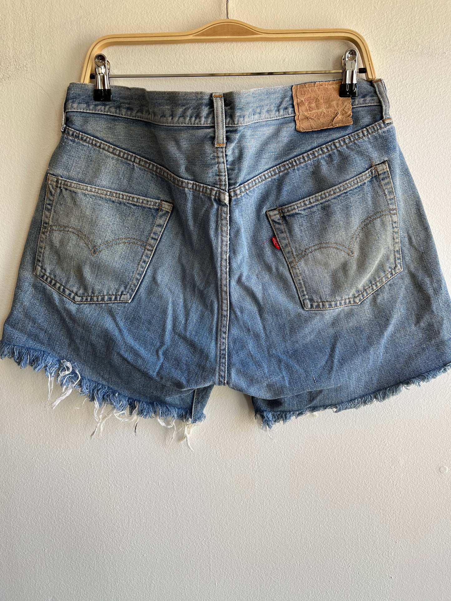 Vintage 1960’s Levi’s “Big E” 501 Selvedge Denim Shorts - La Lovely Vintage
