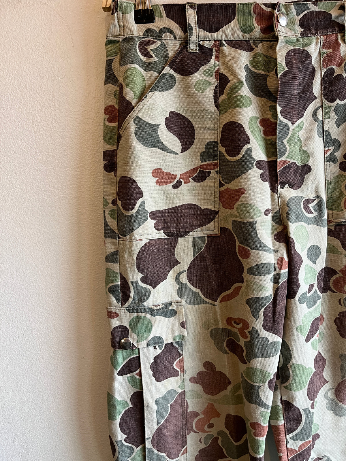 Vintage 1960/70’s Duck Camo Hunting Trousers - La Lovely Vintage