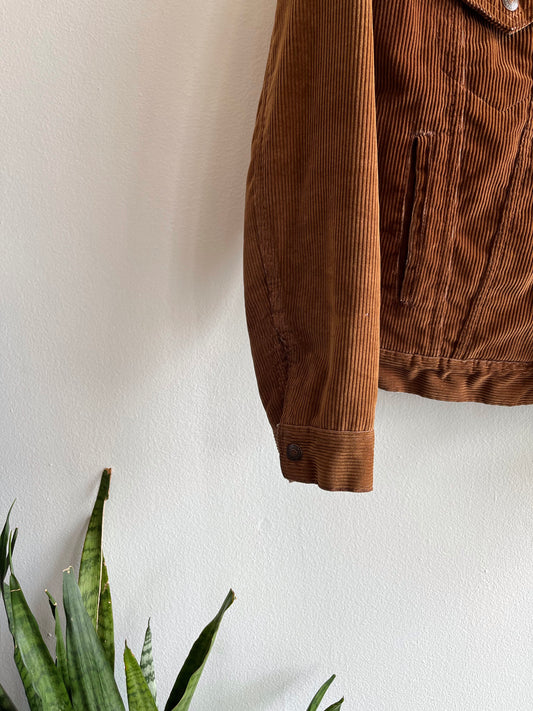 Vintage Late 1970’s Levi’s Corduroy Type 3 Sherpa Lined Trucker Jacket - La Lovely Vintage