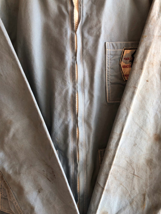 Vintage 1960’s Man-O-War Sailmakers Boat Canvas Chore Jacket - La Lovely Vintage