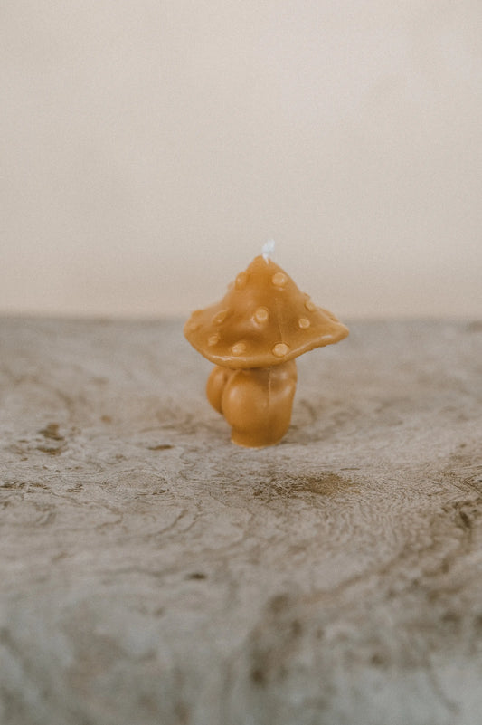 Mother Madre Bees - Sexy Mushroom Candle - La Lovely Vintage