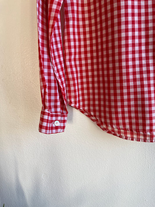 Vintage 1970’s Levi’s Gingham Button-Up Shirt - La Lovely Vintage