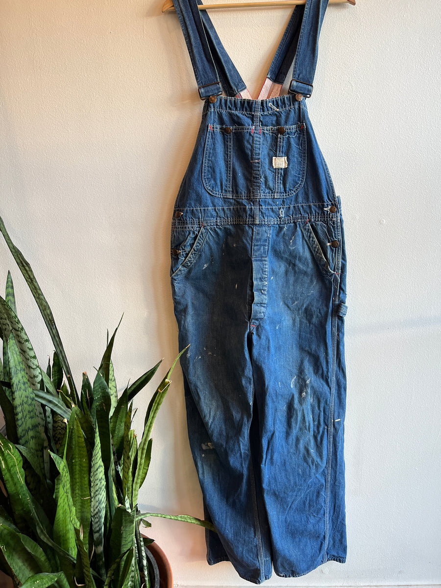 Vintage 1960/1970’s Big Mac Lowback Denim Overalls