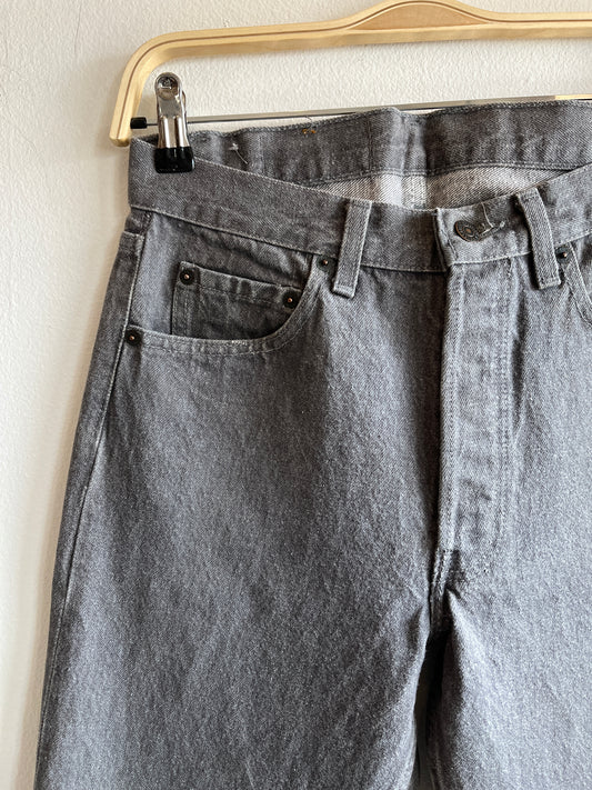 Vintage 1990’s Levi’s 501 Grey Denim Jeans