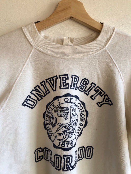 Vintage 1970’s University of Colorado Sweatshirt - La Lovely Vintage