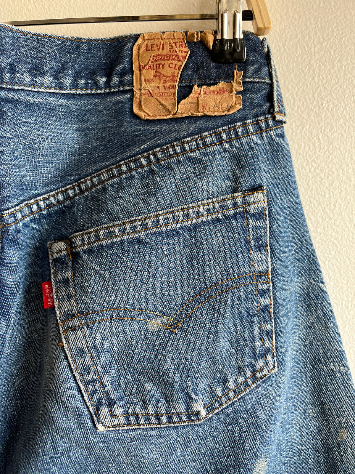 Vintage 1980’s Levi’s 501 Selvedge Denim Jeans