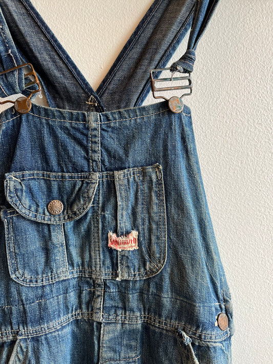Vintage 1940’s Unbranded Denim Overalls - La Lovely Vintage