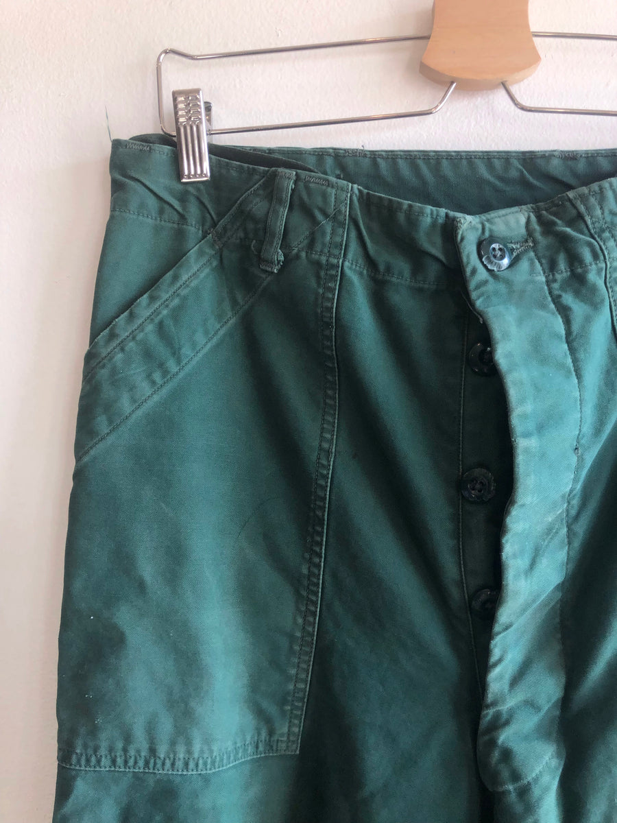 60s US ミリタリー 255 green agressor pants 60s US ミリタリー 255 green agressor pants