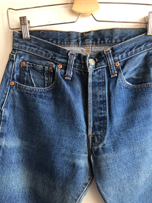 Vintage 1970’s Levi’s 501 Selvedge Denim Jeans - La Lovely Vintage