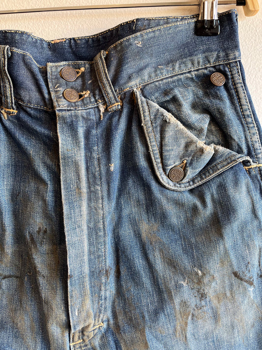 Vintage 1950’s Headlight “Headies” Denim Jeans