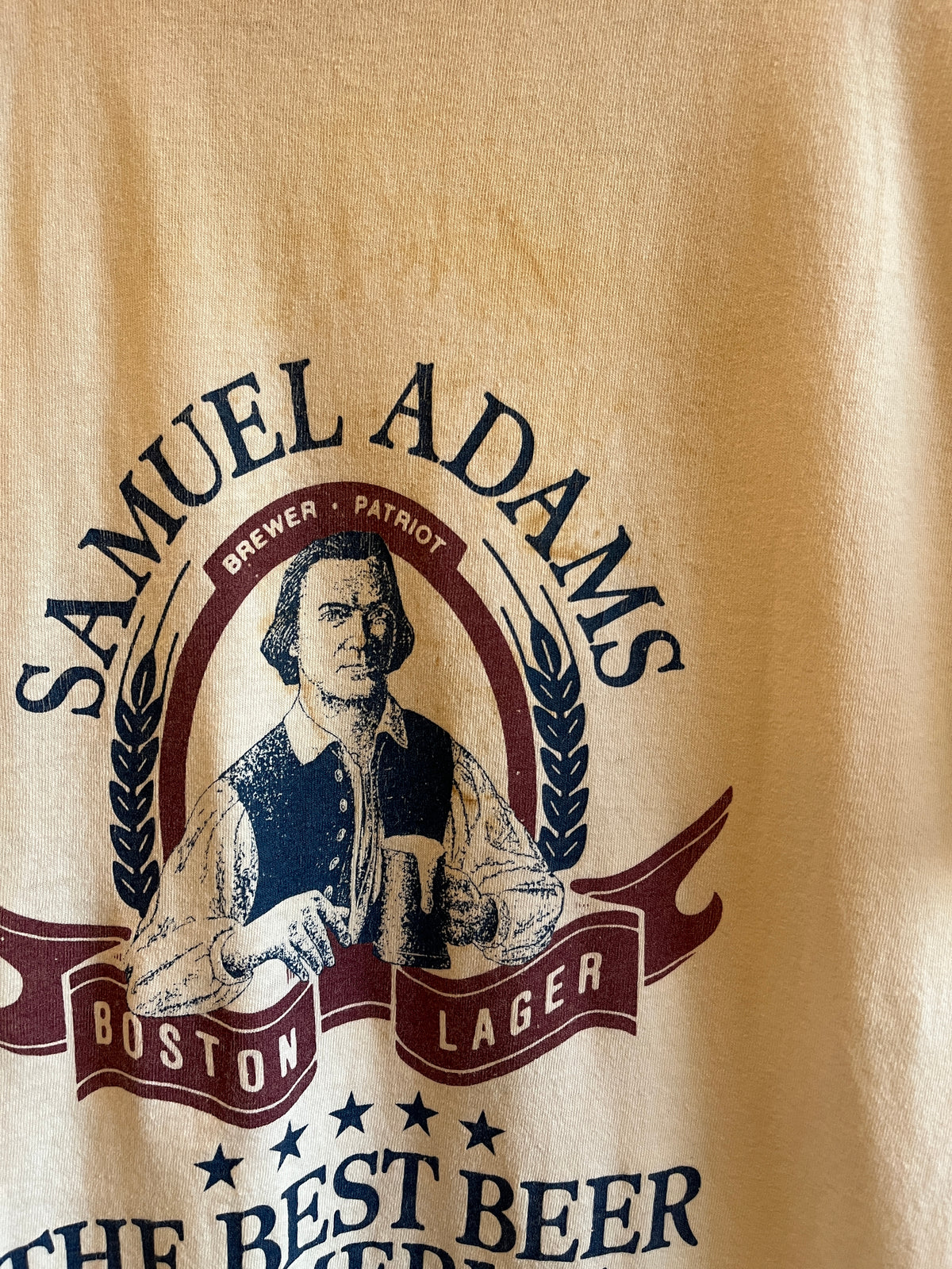 Vintage 1980’s Samuel Adams Beer T-Shirt