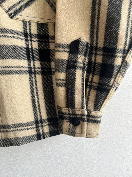 Vintage 1950’s “Jumbo-Jac Flannel Shirt Jacket - La Lovely Vintage
