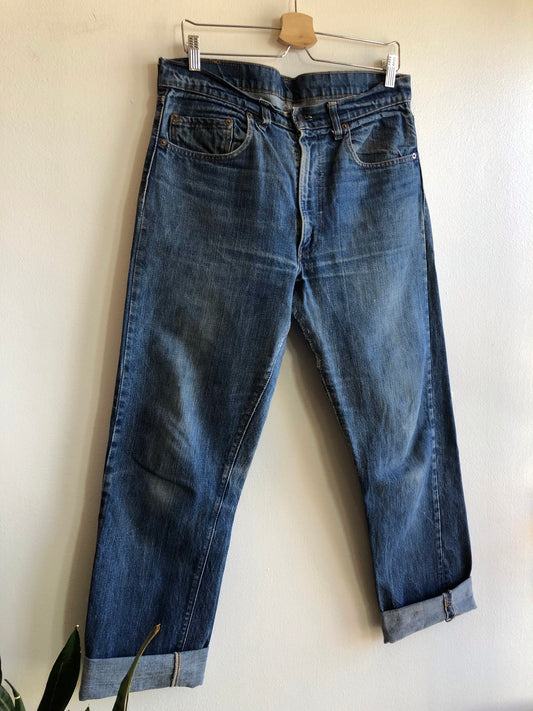 Vintage 1970’s Levi’s 505 Single Stitch Denim Jeans