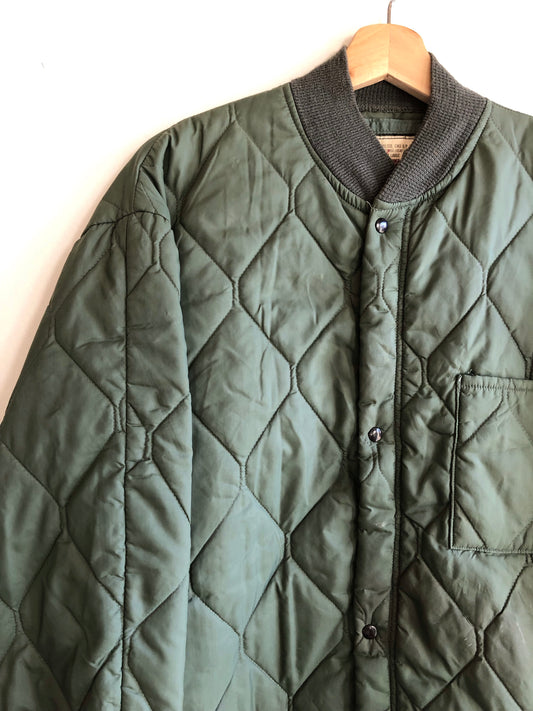 Vintage 1970’s Military Quilted Jacket - La Lovely Vintage