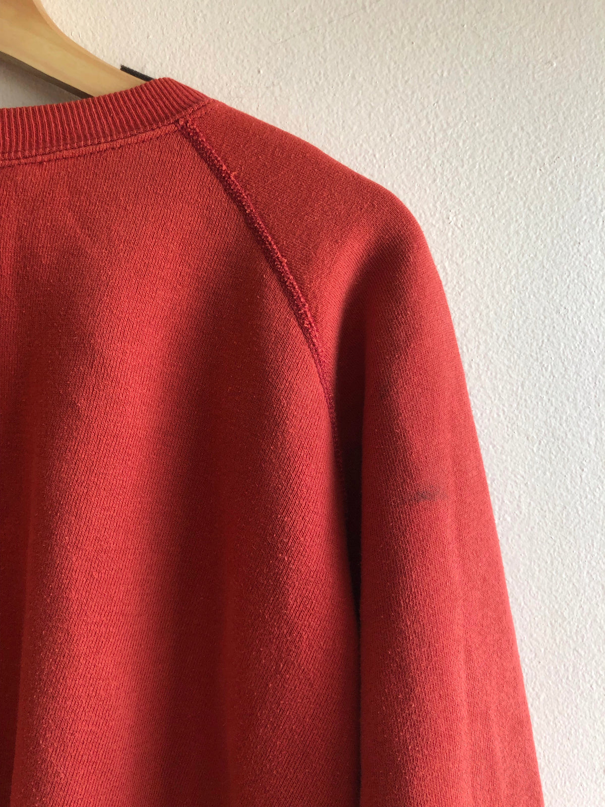Vintage 1950’s North Carolina State Red Faded Sweatshirt
