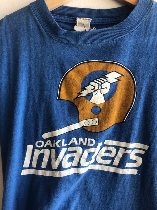 Vintage 1980’s Oakland Invaders T-Shirt - La Lovely Vintage