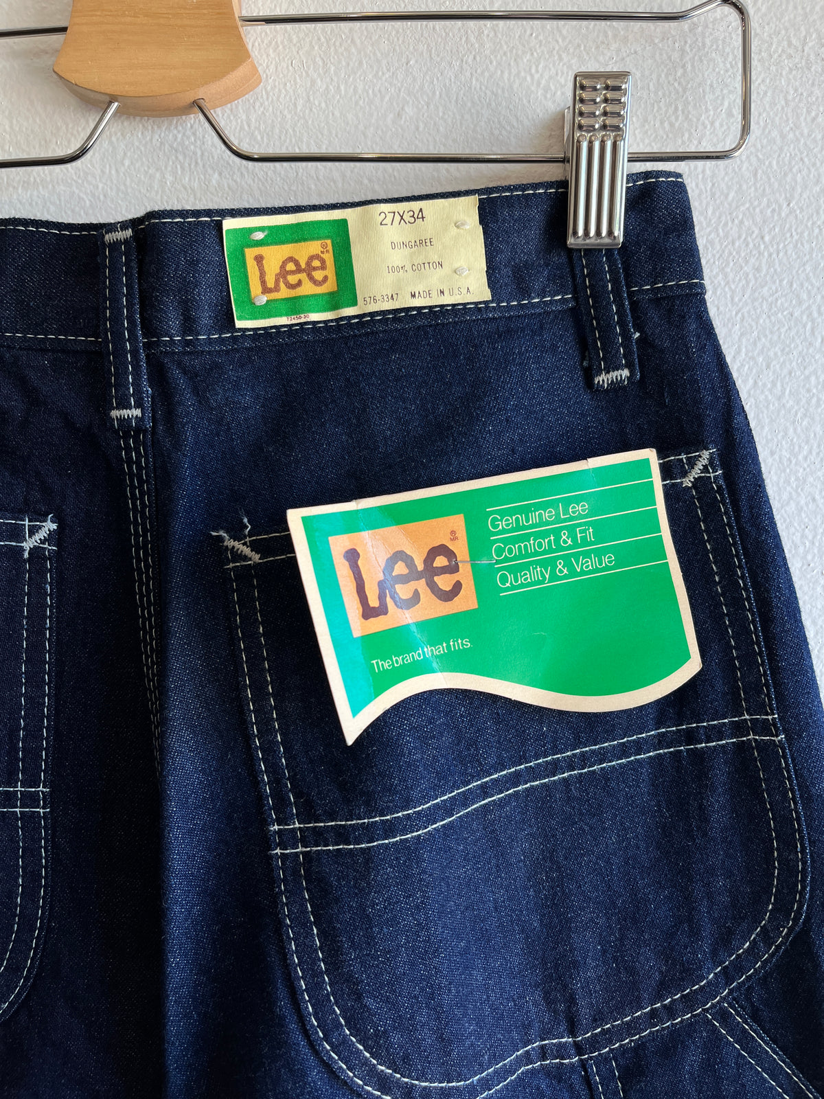 Vintage 1970’s/1980’s Lee Denim Carpenter Jeans - La Lovely Vintage
