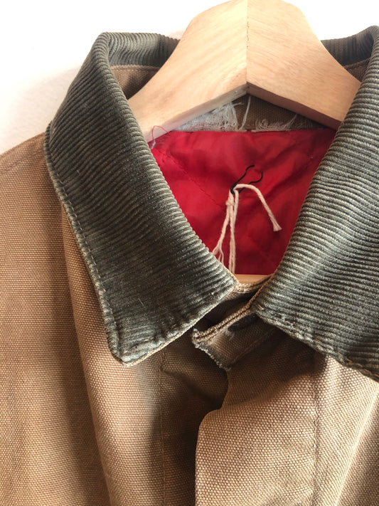 Vintage 1950/1960’s Powrhouse Duck Canvas Chore Coat w/ Liner - La Lovely Vintage
