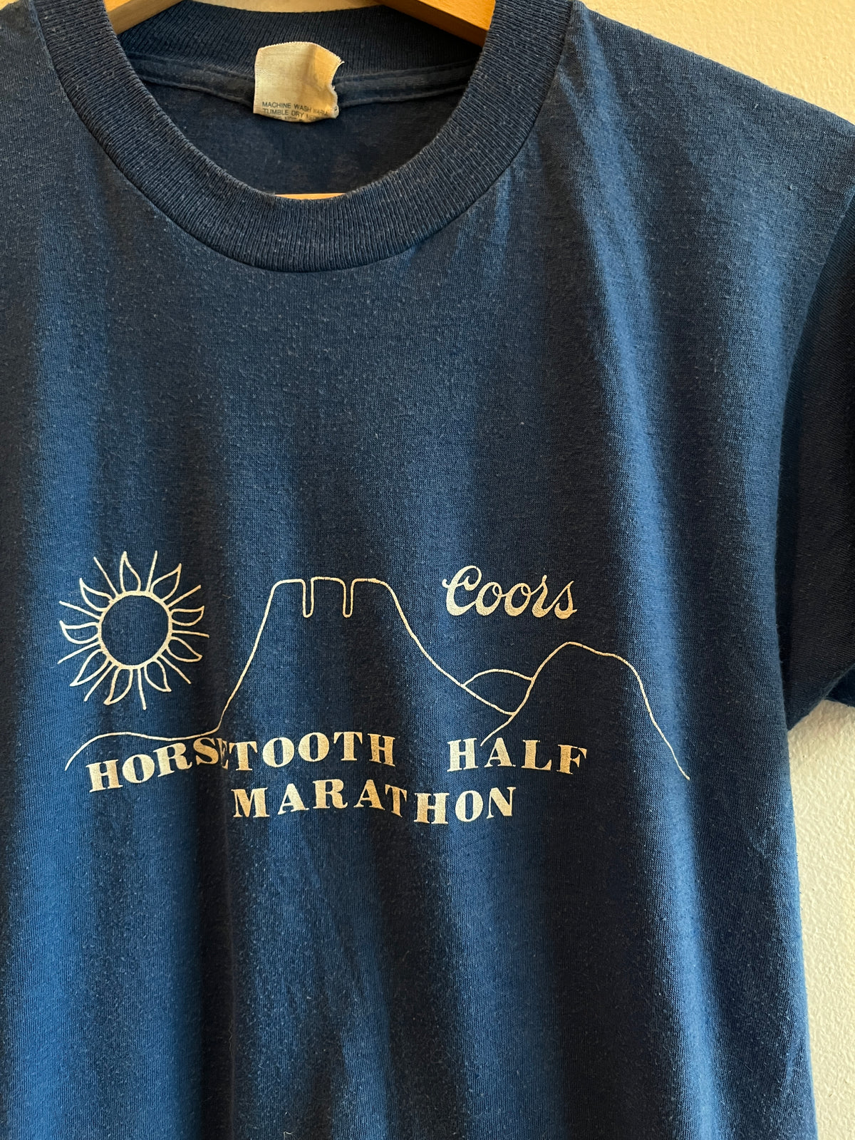 Vintage 1970/80’s “Horsetooth Half Marathon” Coors T-Shirt - La Lovely Vintage