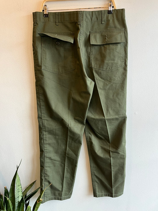 Vintage 1980's OG 507's Military Fatigues/Trousers