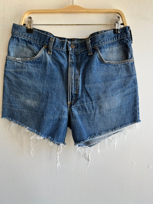Vintage 1960’s Unbranded Denim Shorts - La Lovely Vintage