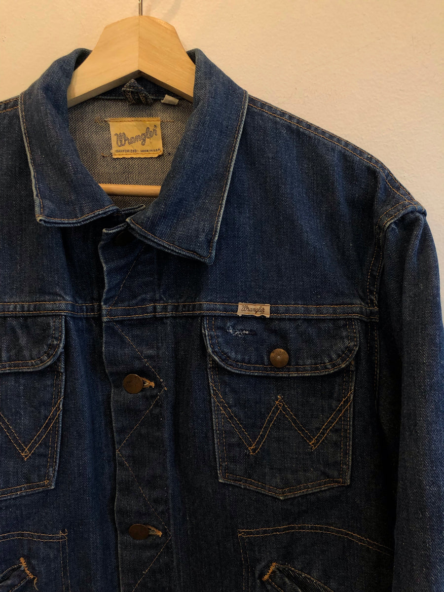 Vintage 1960/70's Wrangler Denim Work Jacket – La Lovely Vintage