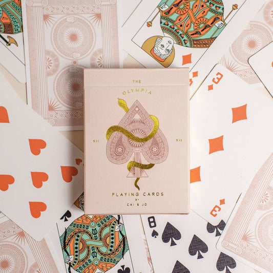 Cai and Jo - The Olympia Playing Cards - La Lovely Vintage